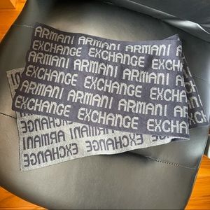 Armani exchange scarf (reversible)